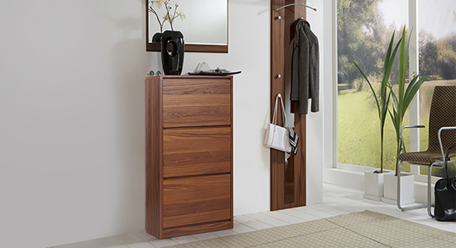 Pointe Shoe Cabinet Simple (Walnut)